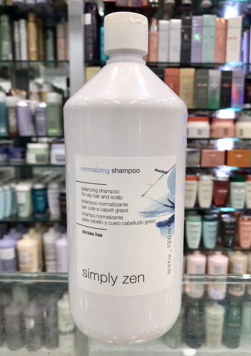 便宜生活館【洗髮精】z.one simply zen 禪系列 控油洗髮精1000ml 油性頭皮專用 全新公司貨