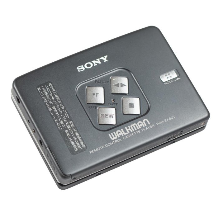 特賣-隨身聽日本直采 SONY EX633 walkman 索尼磁帶隨身聽 卡帶 大窗口 懷舊