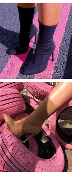 2024 fashion women 12 high heels mid boots for ladies shoes