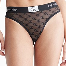 【CK女生館】☆【Calvin Klein CK 1996 蕾絲丁字內褲】☆【CKGU003V9】(XS)單內褲賣場