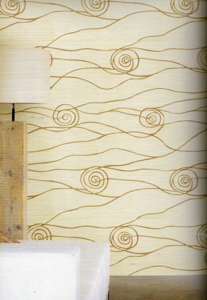 [禾豐窗簾坊]橫紋線條藝術氣息感優質壁紙(5色)/壁紙裝潢施工