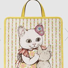 GUCCI 605614 日本藝術家樋口裕子聯名 Children's Yuko Higuchi tote bag