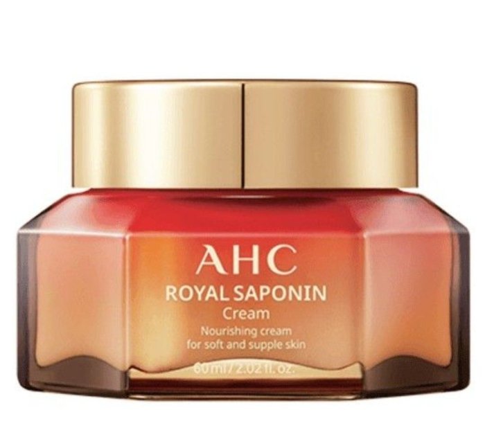 AHC韓國品牌ROYAL SAPONIN紅蔘面霜 60ml 全新 正品 韓國保養品 韓製 新鮮貨 現貨 直購