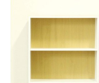 日本原裝進口 限量品 60cm高 好品質 優雅白色木頭製厚實雙層置物櫃子衣服衣物收納櫃雜貨雜居家用品儲物盒  6500c