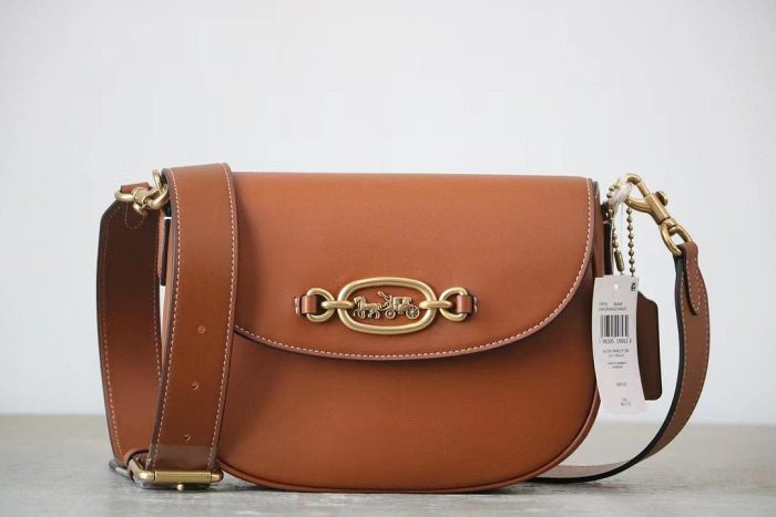 ╭☆包媽子店☆Coach Harley Shoulder Bag 經典馬鞍包 2023新款