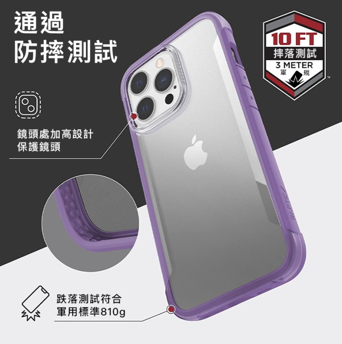 強尼拍賣~RAPTIC Apple iPhone 13 Pro Terrain 保護殼