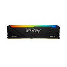 金士頓 Kingston FURY Beast RGB DDR4 3600 16GB 桌上型超頻記憶體(8G*2)【風和資訊】