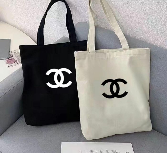 VIP限量積分贈品禮 Chanel 香奈兒 帆布包 托特包 肩背包 手提包 環保購物袋 方便實用 好氣質 帆布環保袋 購物袋 手提袋 方便包 