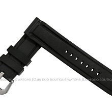金鐸精品~CS40 沛納海 PANERAI 錶款適用黑色橡膠錶帶