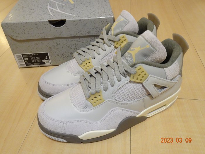 Nike Air Jordan 4 IV Retro SE Craft Photon Dust灰兔子DV3742-021