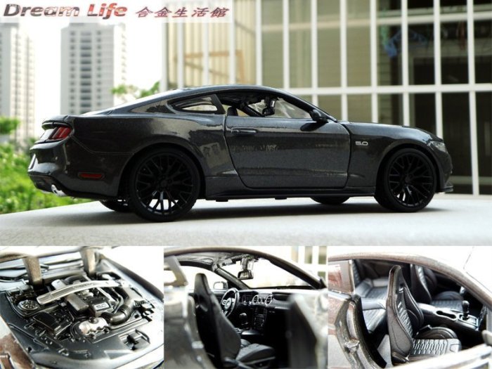 【Maisto 全新精品】1/24 2015 Ford Mustang GT 福特 全新第6代 野馬跑車~特惠價!!