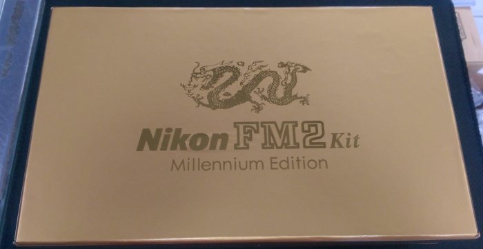 全新 Nikon FM2 kit 千禧龍紀念版 龍年紀念版 底片單眼相機 [ 含 50mm f/1.4 鏡頭 ] 榮泰貨