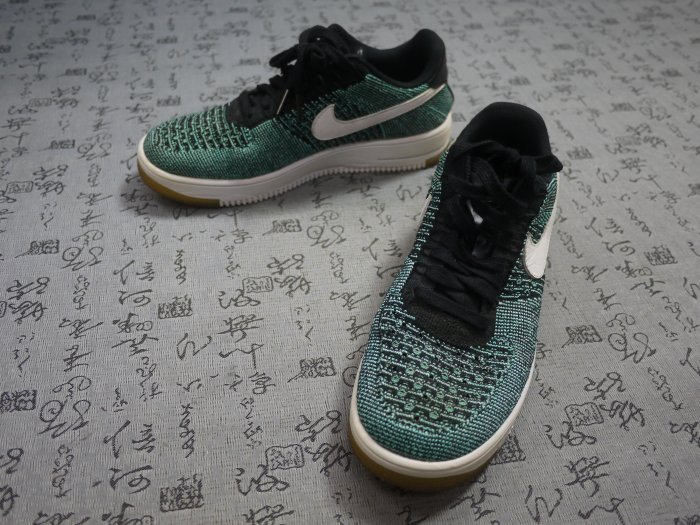 NIKE 編織 Air Force 1 Flyknit Low 運動鞋 USA 7.5 EUR40.5 JPN 25.5