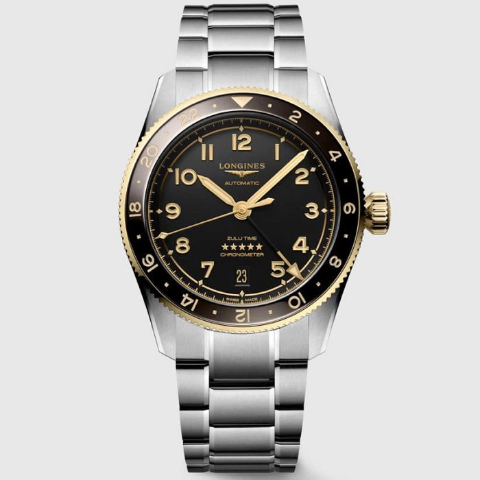 預購 LONGINES SPIRIT ZULU TIME L38025536 39mm 浪琴錶 機械錶 手錶 先行者系列