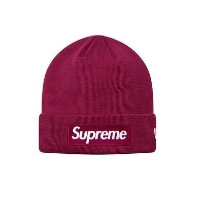 HOMIEZ】Supreme x New Era Box Logo Beanie 毛帽紫| Yahoo奇摩拍賣