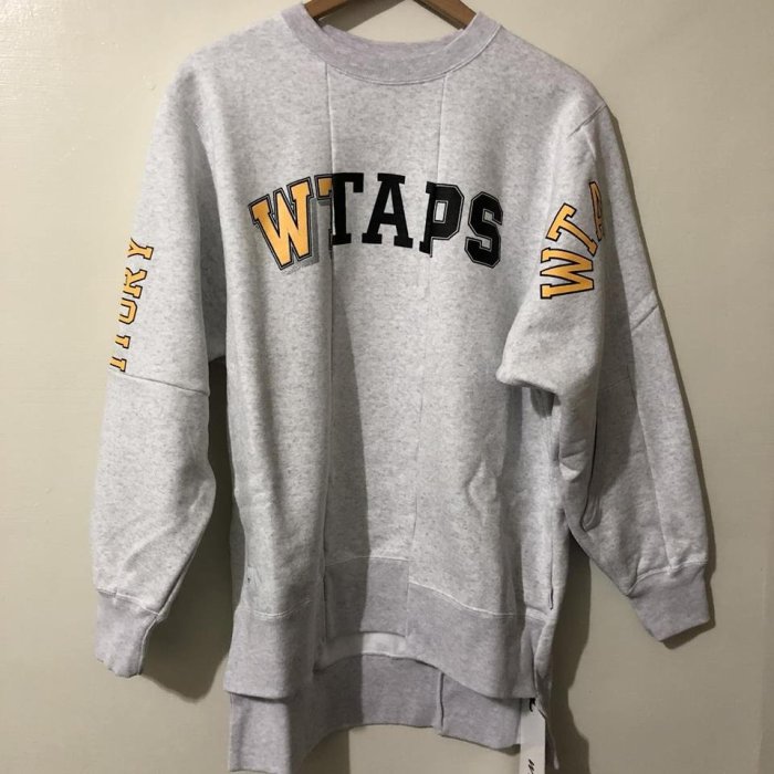 W)taps - Wtaps Ripper 02 Sweatshirt Copo L 灰 新品の+fihitech.com