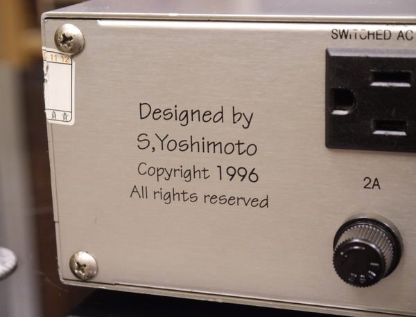 450.日本名家S.Yoshimoto設計製造的 真空管DAC+前級擴大機特價45000元