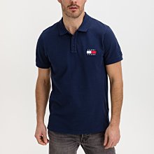 ☆【TH男生館】☆【TOMMY JEANS LOGO貼布網眼短袖POLO衫】☆【TOM003H1】(S)