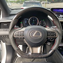 【小鳥的店】凌志 Lexus RX ES GS LS 凌志 正碳纖維款 變形蟲 方向盤 造型方向盤 平把 D型