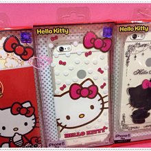 小花花日本精品♥ Hello Kitty  iPhone 6 Plus 5.5吋 手機殼保護殼 大臉點點00119900