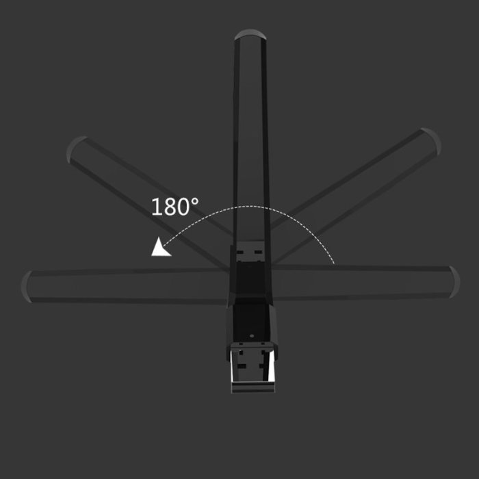 Win11雙頻USB無線網卡MT7610桌機筆電電腦WIFI接收器AC 5G大功率600M免驅動點歌手機電視機頂盒AP