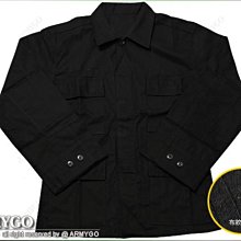 【ARMYGO】黑色BDU上衣(A款)