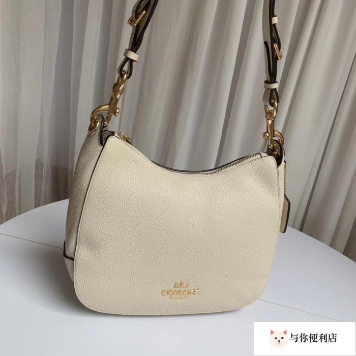 全新 COACH 76695 美國正品代購新款女士月亮包 手提包 單肩包-雙喜生活館