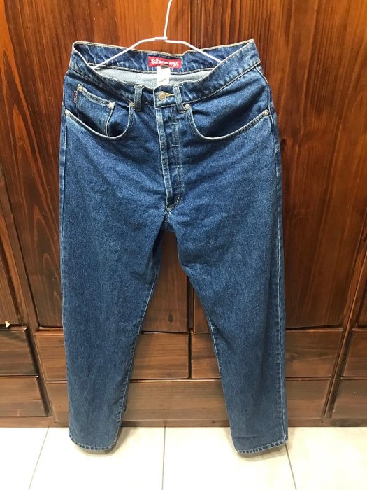 STUSSY 丹寧牛仔褲 經典收藏黃金SIZE 30R 街頭美式嘻哈 DENIM JEANS 寬直筒 OVERSIZE