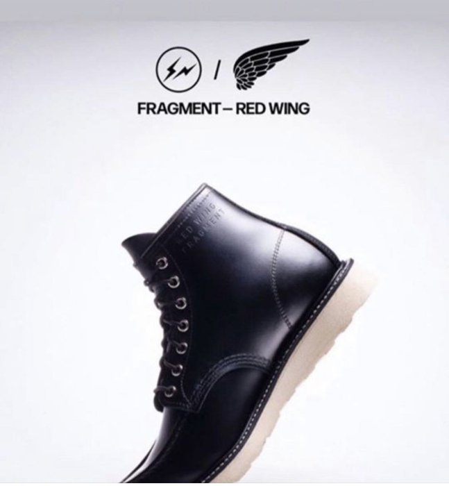 圓頭全新Red Wing x fragment design 聯名款MOC-TOE 4679 | Yahoo奇摩拍賣