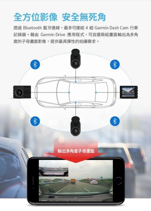 喬喬3C Garmin Dash Cam Mini 含16G 極致輕巧高畫質行車記錄器 行車記錄器 行車 迷你行車