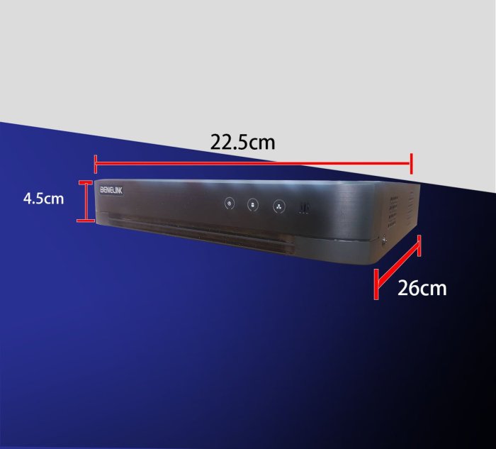 BENELINK H.265 8CH 1080P數位錄放影機鏡頭 電話業務廣播.消防廣播.廣播喇叭