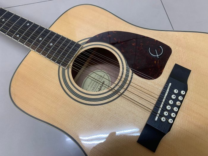 JHS（（金和勝 樂器））附硬盒 Epiphone 12弦吉他