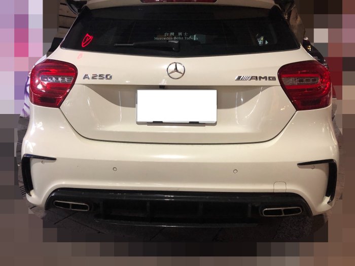 DJD19081916 BENZ A-Class A180 A200 A250 A45 AMG 尾飾管