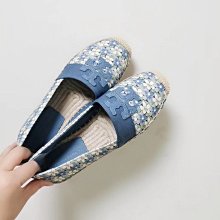 ╭☆包媽子店☆Tory burch Espadrille 漁夫鞋草編底全新特價((3款))