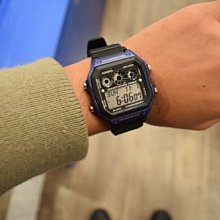 南◇現 CASIO 手錶 軍用錶 AE-1300 10年電力 黑桃紅黃藍銀色 世界時間 電子錶 卡西歐 防水