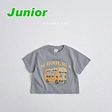 JS~JM ♥上衣(灰) VIVID I-2 24夏季 VIV240429-649『韓爸有衣正韓國童裝』~預購
