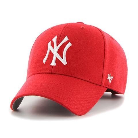 現貨 47 BRAND NEW YORK YANKEES  MVP 洋基 棒球帽 挺版  紅色