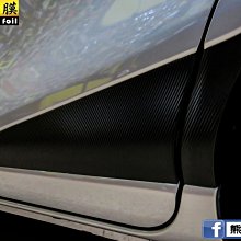 【TOYOTA SIENTA DIY貼紙】側滑門 塑膠飾板貼3M2080車膜製作不留殘膠保護飾板 碳纖維 卡夢 有效防護