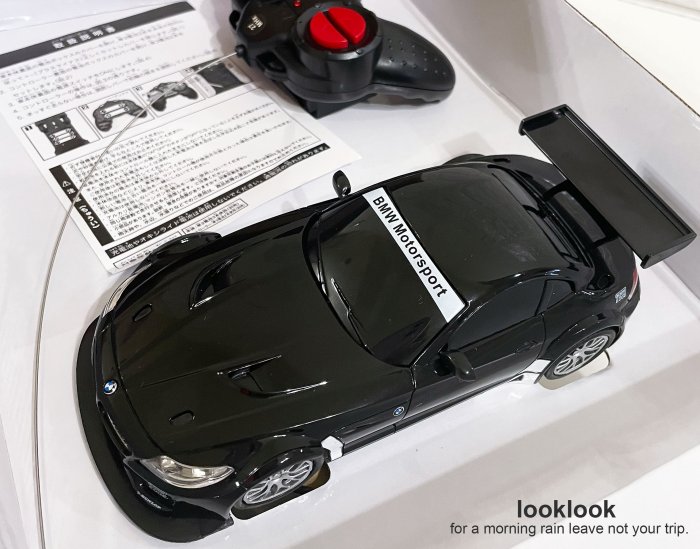 【全新日本景品】RC BMW Z4 GT3 電動遙控車 模型車【黑】