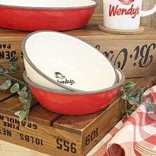 Wendy's 溫蒂漢堡 餐盤 日本製正版商品 耐熱樹脂 直徑15cm