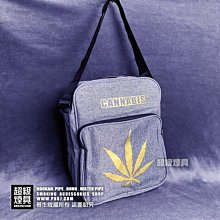 【P887 超級煙具】專業煙具 雷鬼風格生活用品系列 單麻素色側背包(中)(灰色款) (930057)