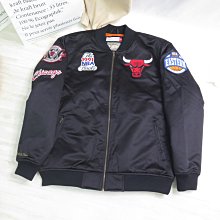 mitchell & ness NBA 芝加哥公牛 飛行外套 MN23BOU04CBB 黑【iSport】