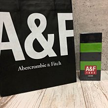 Maple麋鹿小舖 Abercrombie&Fitch ＊ A&F1892 COLOGNE 男生古龍水-綠色50ml