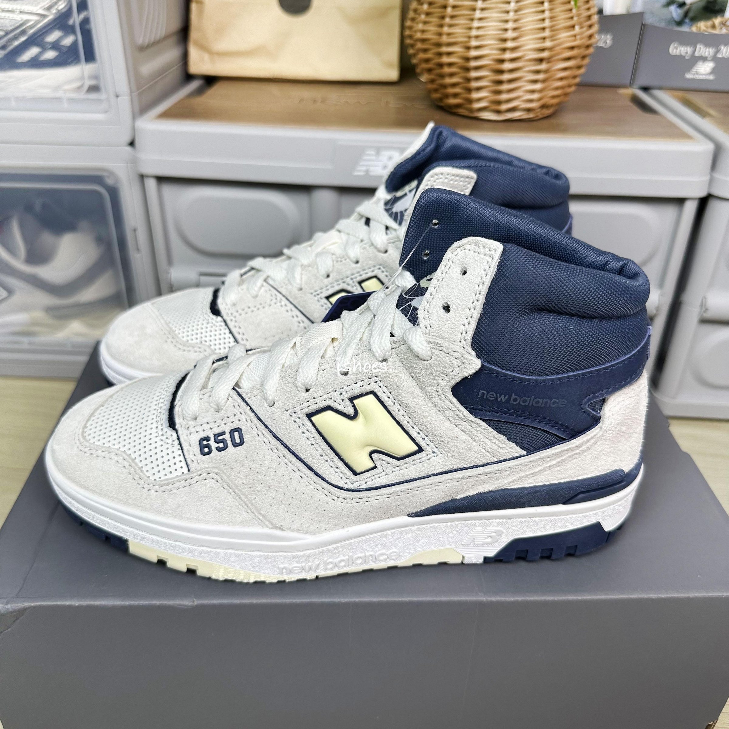 現貨iShoes正品New Balance 650 情侶鞋高筒休閒鞋BB650RVN BB650RVG