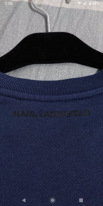 KARL LAGERFELD 深藍色上衣(A62)