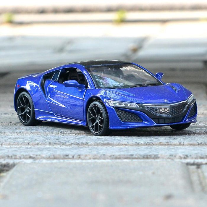 彩珀1：32本田謳歌NSX合金汽車模型 仿真金屬跑車回力聲光玩具車