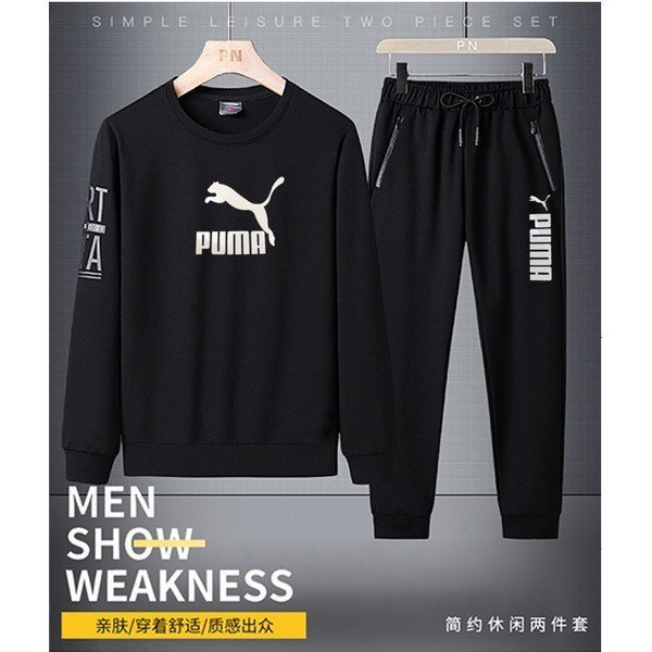 現貨熱銷-【-嘵嘵醬小鋪-】PUMA 彪馬 情侶套裝 長袖長褲長套 休閑套裝/運動套裝/團體服/班服 男生套裝 女生套裝