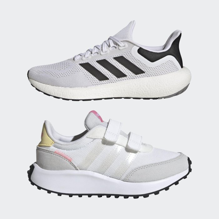 南🔥2022 8月 ADIDAS RUN 70S 運動鞋 復古 避震 魔鬼氈 中童 男女童鞋 白 GW1491