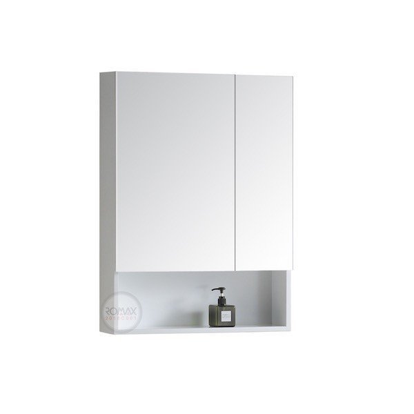 《優亞衛浴精品》ROMAX 羅曼史100%防水發泡板 5層環保烤漆雙門鏡櫃 TW627