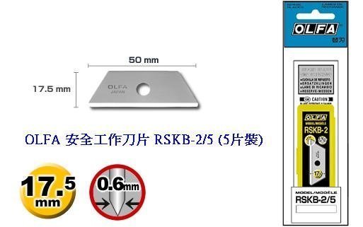 {阿治嬤} 日本OLFA 安全工作刀 SK-3、SK-4、SK-5、SK-6、SK-9、UTC-1刀片 RSKB-2/